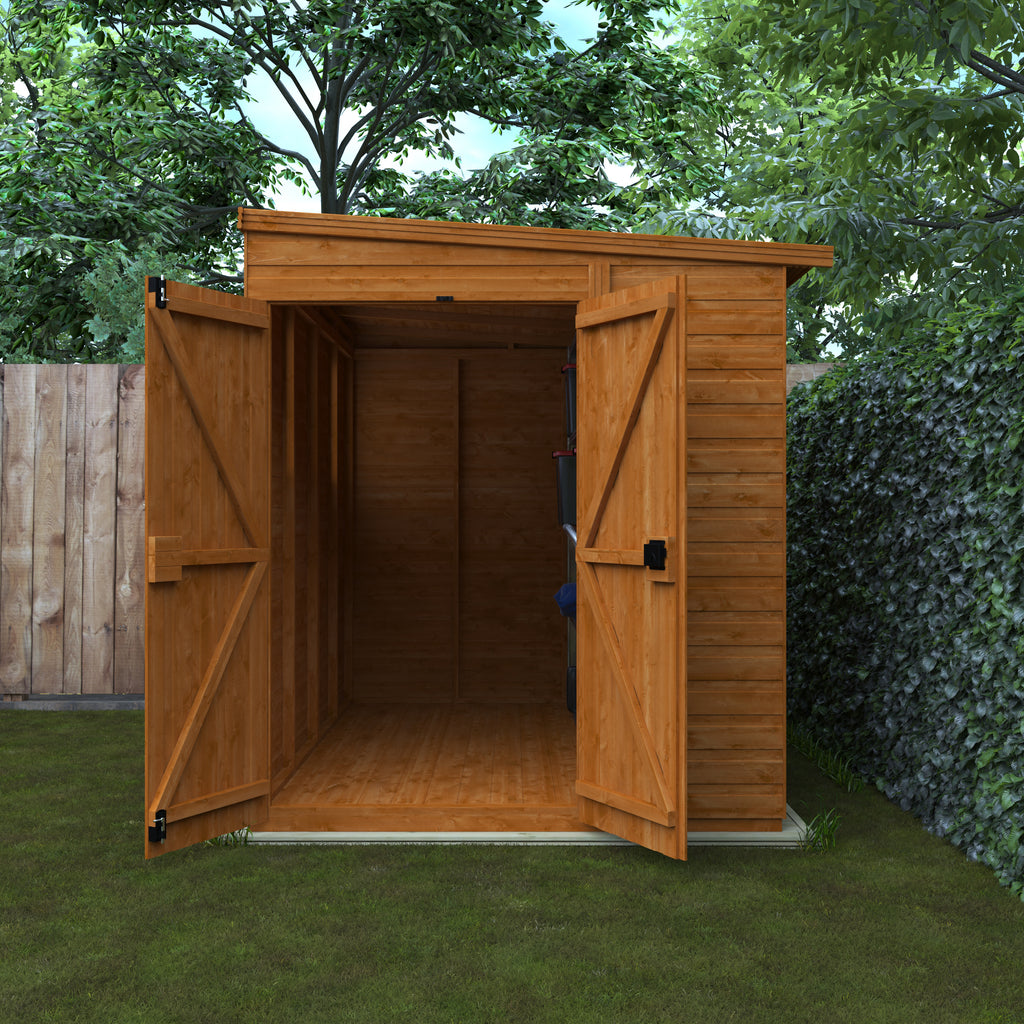 Flex Pent Doubledoor Windowless Shed