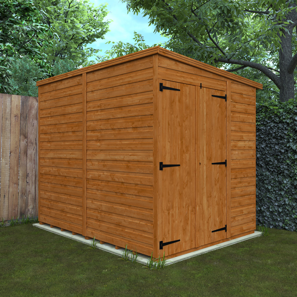 Flex Pent Doubledoor Windowless Shed