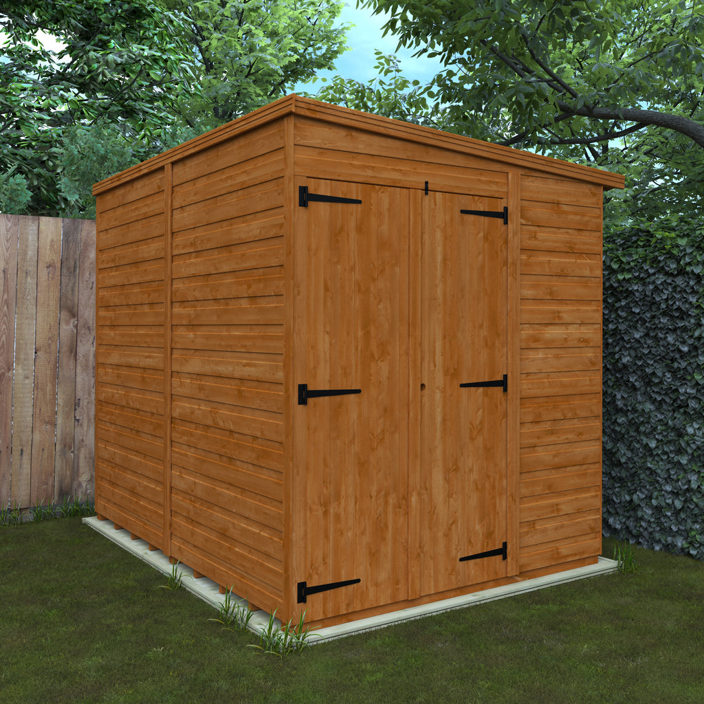 Flex Pent Doubledoor Windowless Shed