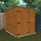 Flex Pent Doubledoor Windowless Shed