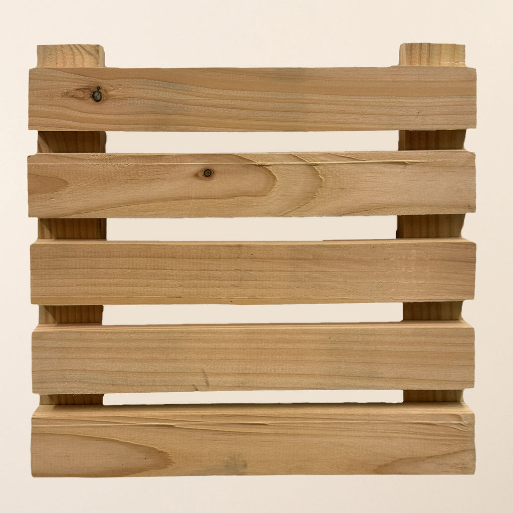 Free Slatted Panel 15cm x 15cm Square Sample