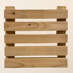 Free Slatted Panel 15cm x 15cm Square Sample