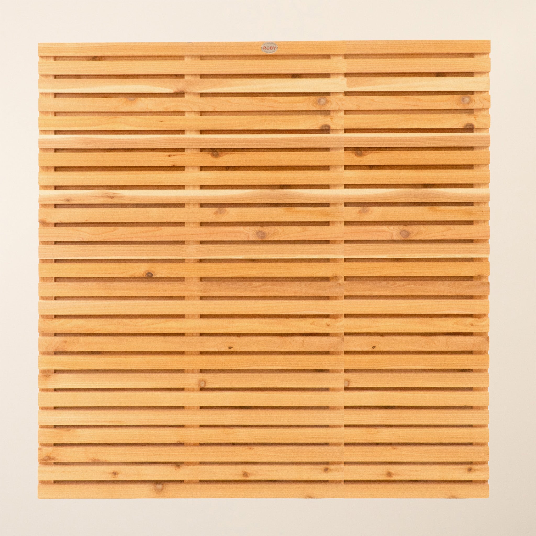 Double Sided Planed Cedar/Larch Slatted Panel (Horizontal)