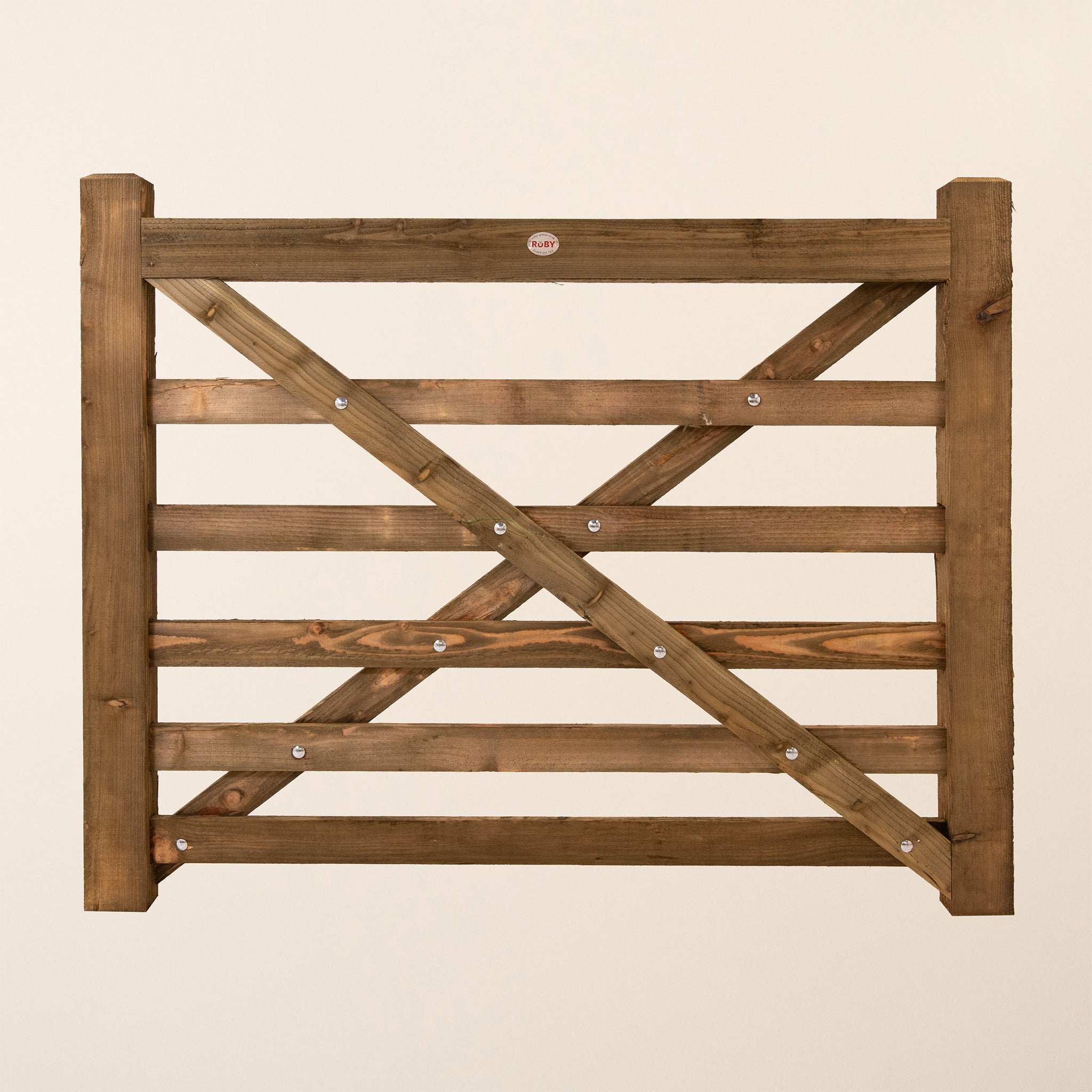 Extra Bottom Bar Diamond Brace Field Gates