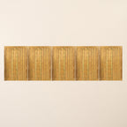 Croyde Scandinavian Redwood Bifold 5-Leaf Driveway Gate