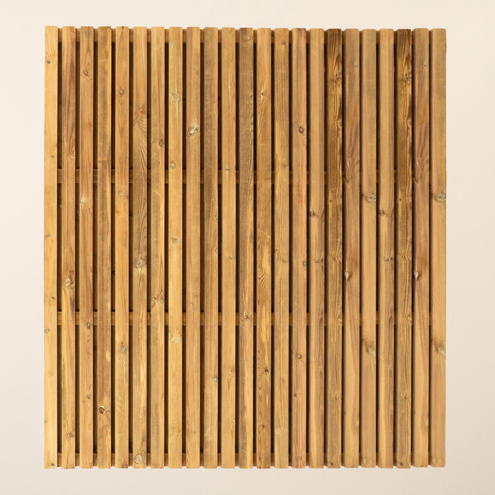 Double Sided Scandinavian Redwood PSE Slatted Panel (Vertical)
