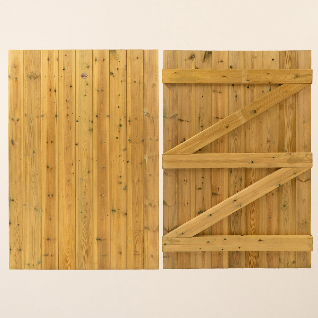Wellington Scandinavian Redwood Tongue & Groove Side Gate (1.5m High)