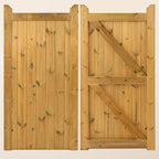 Highampton Scandinavian Redwood Mortise & Tenon Side Gate (Single)