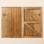 Padstow Wooden Garden Featheredge Gate (1.5m High)