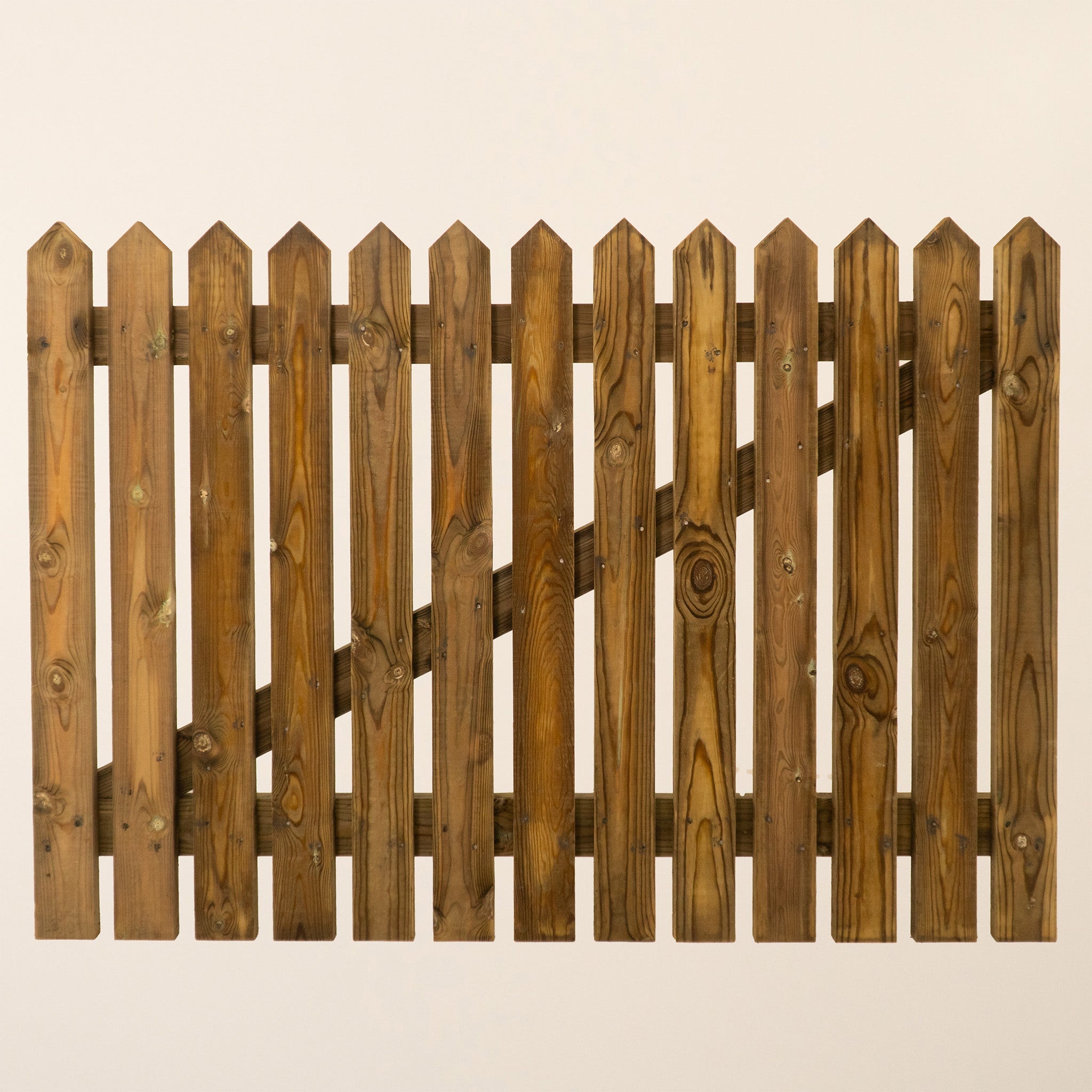 Picket Pressure Treated Side Gate Pointed Top (1.2m)