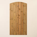 Instow Scandinavian Redwood Curved Top Tongue & Groove Side gate (1.5m High)
