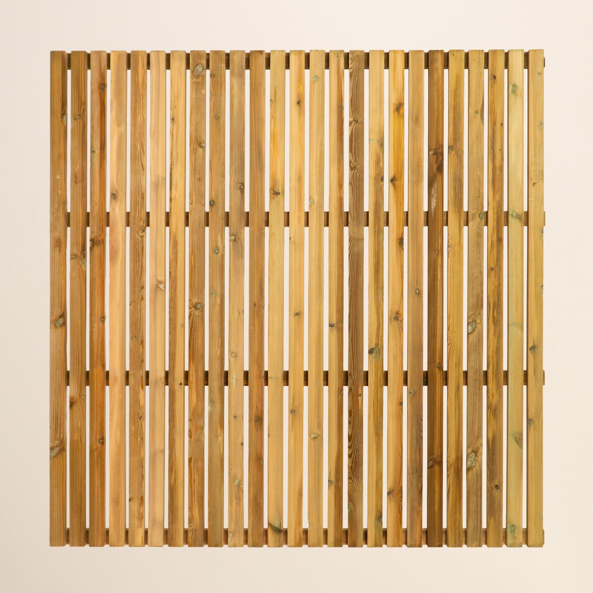 Treated Scandinavian Redwood PSE Slatted Panel (Vertical)