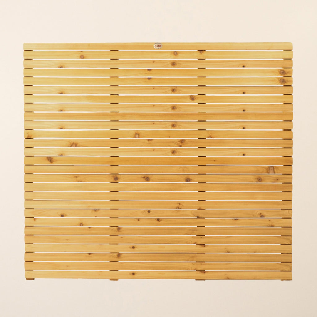 Cedar / Larch Slatted Fence Panels (6mm Spacings)