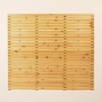 Cedar / Larch Slatted Fence Panels (6mm Spacings)