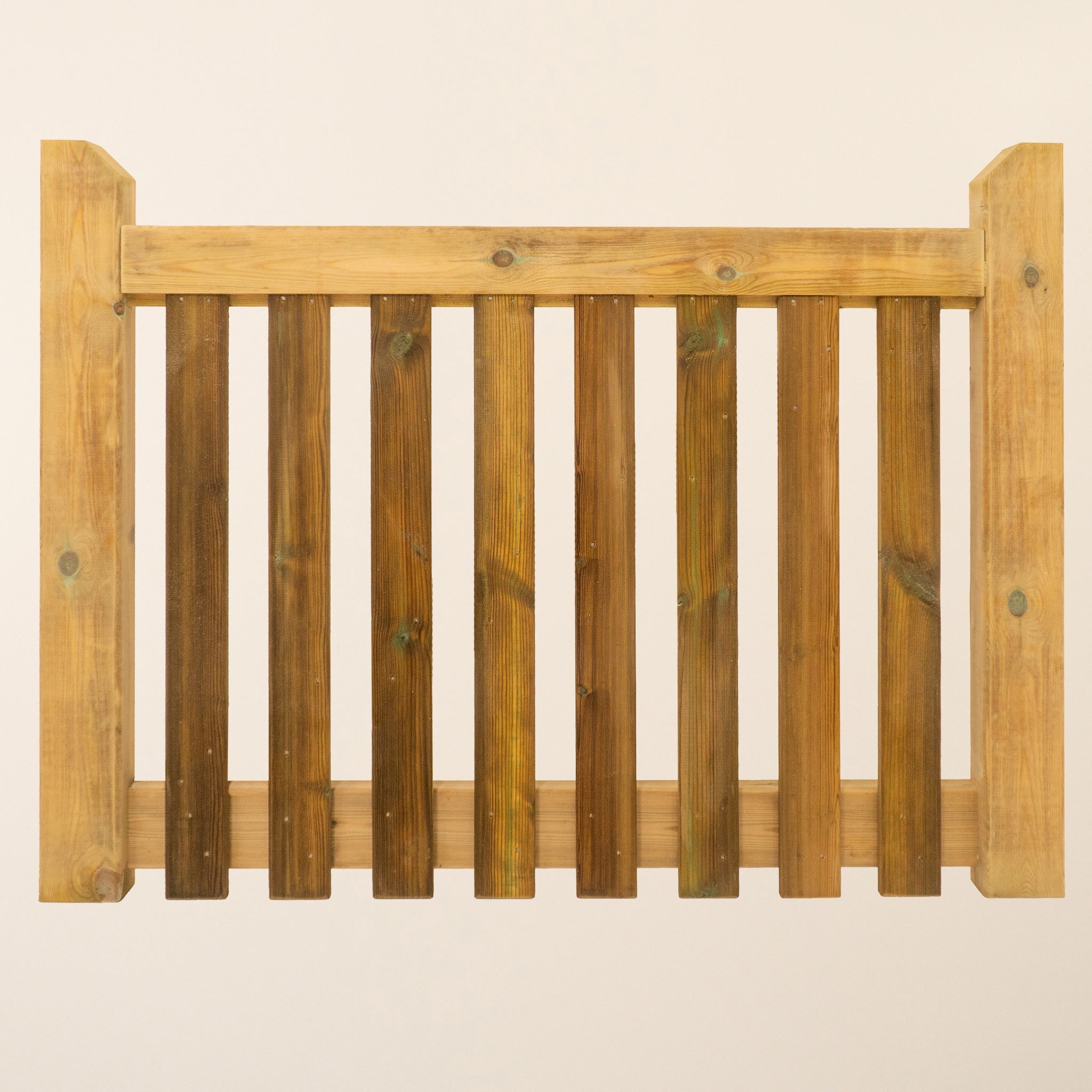 Salcombe Scandinavian Redwood Mortise & Tenon Fence Panel