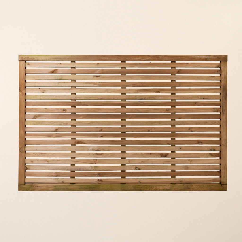 Fence Panel Slatted