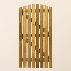 Premium Curved Top Picket Gate (1.5m High)