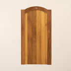 Iroko Arch Top Gate (0.9m High)