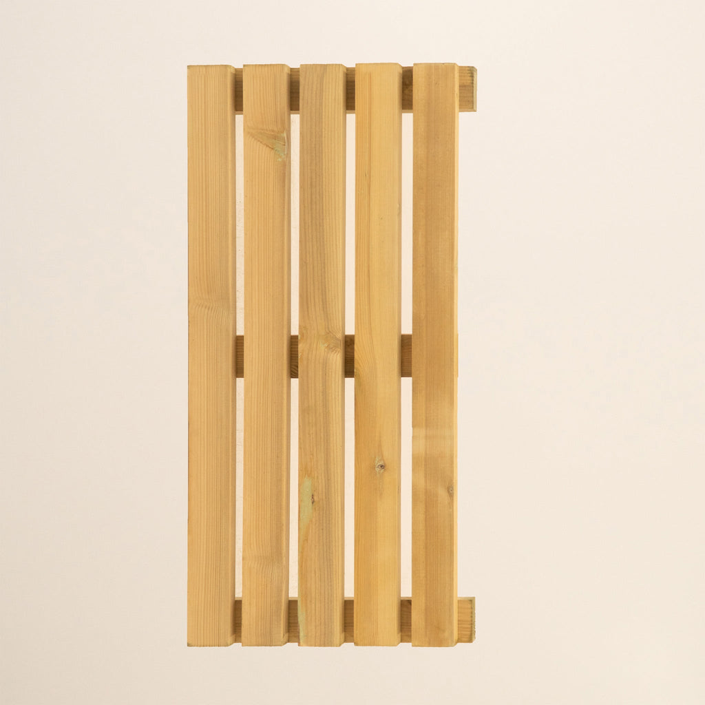 Treated Scandinavian Redwood PSE Slatted Panel (Vertical)