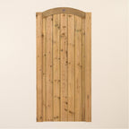 Scandinavian Redwood Arch Top Gate (2.1m High)