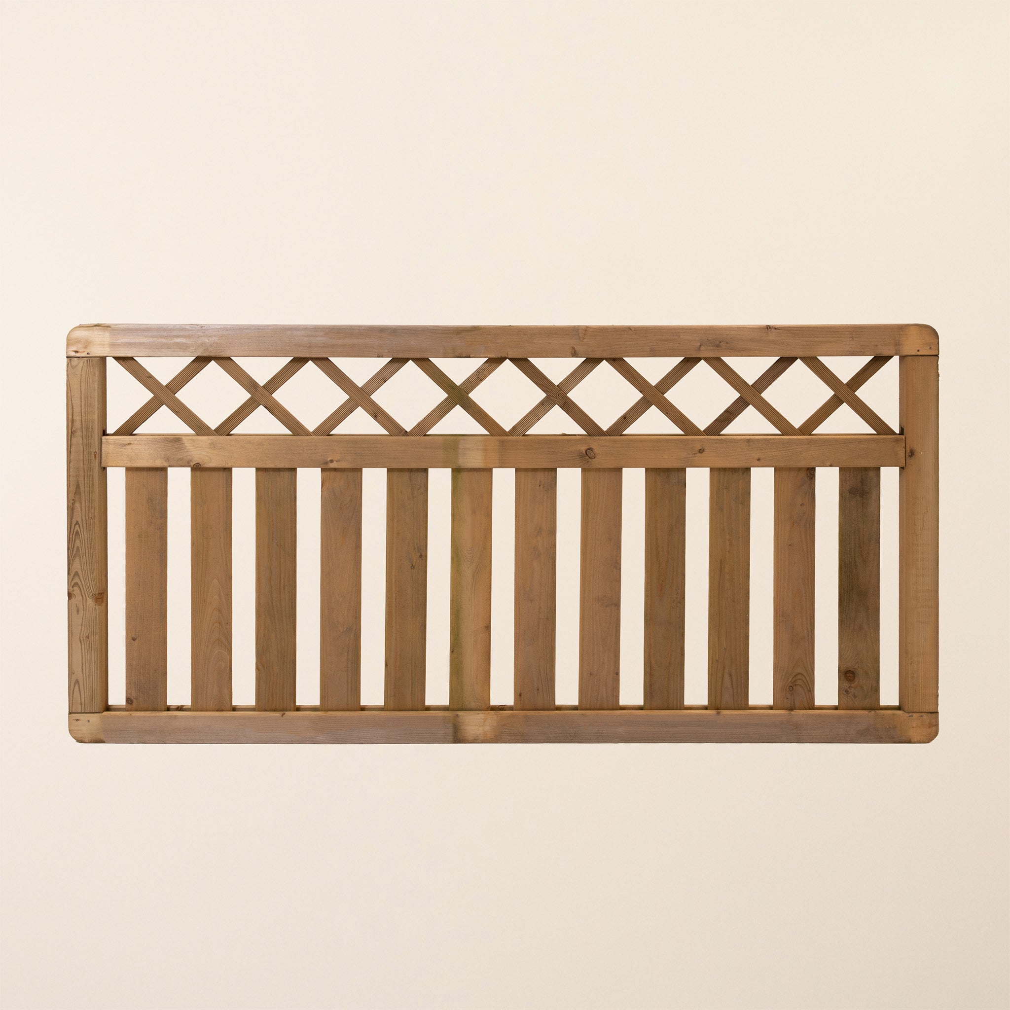 Cross Top Fence Panel