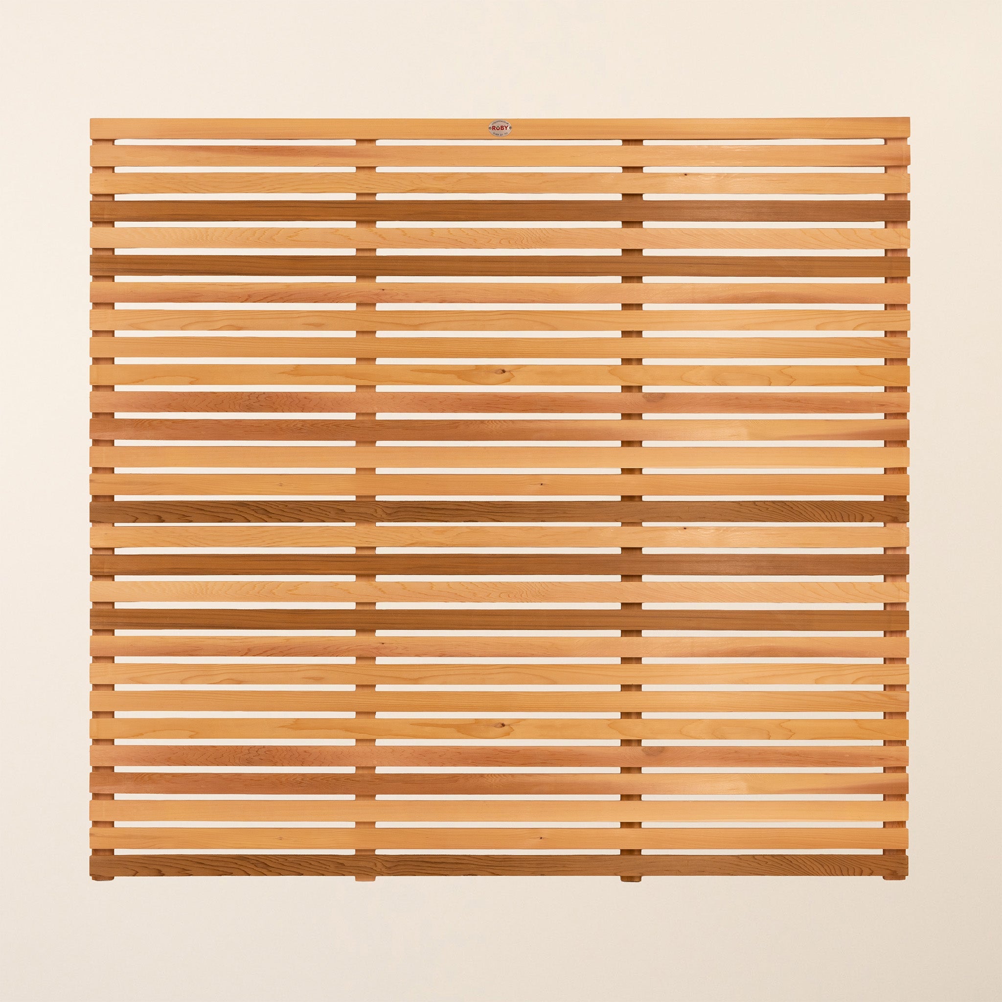 Canadian Cedar Slatted Fence Panels