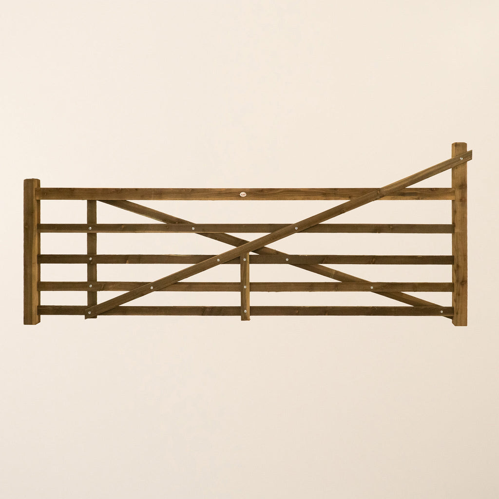 Clawton Straight Heel Rough Sawn Gate