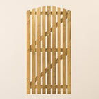 Premium Picket Curved Top 6ft x 3ft Gate