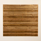 Scandinavian Redwood Rough Sawn Double Sided Slatted Panel