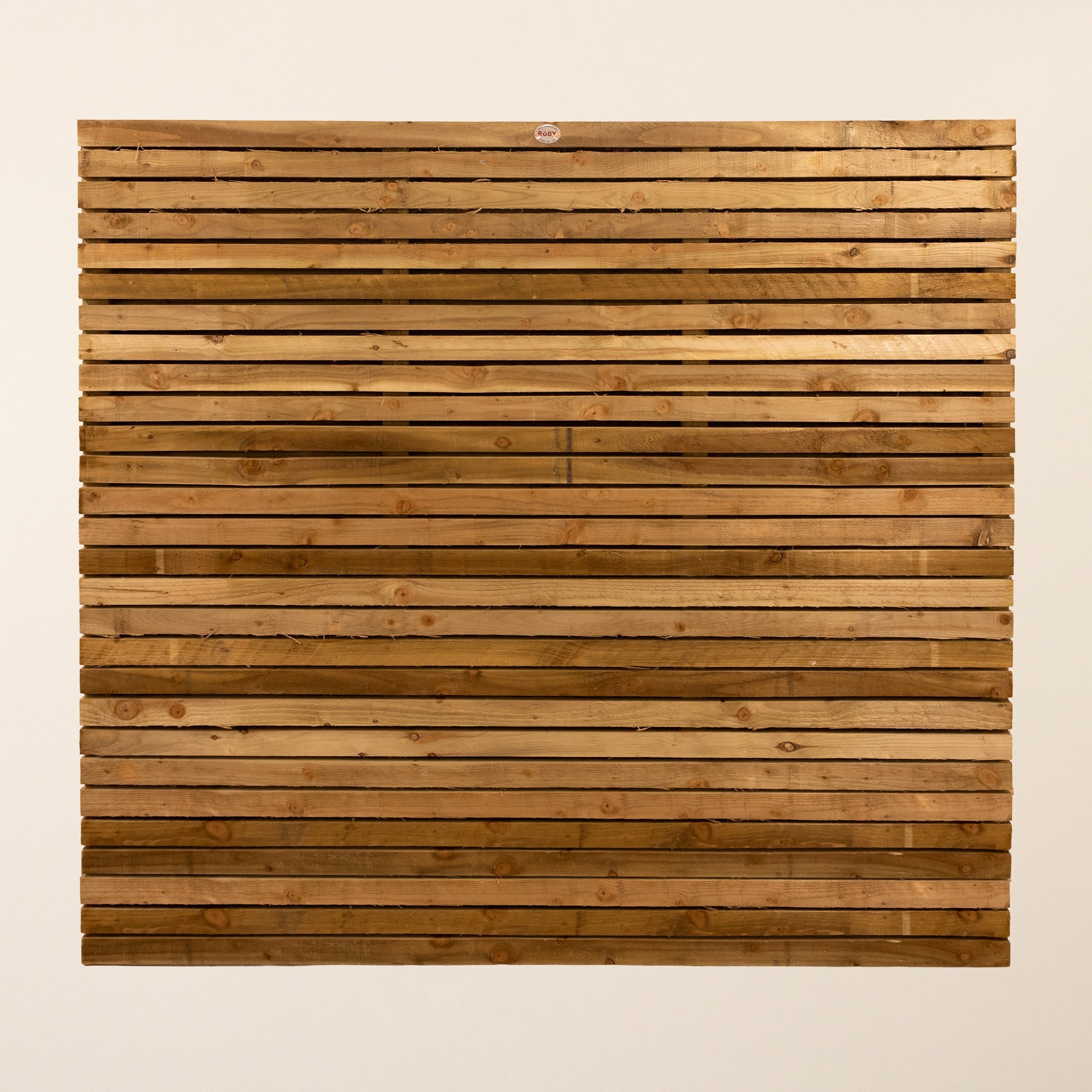 Scandinavian Redwood Rough Sawn Double Sided Slatted Panel