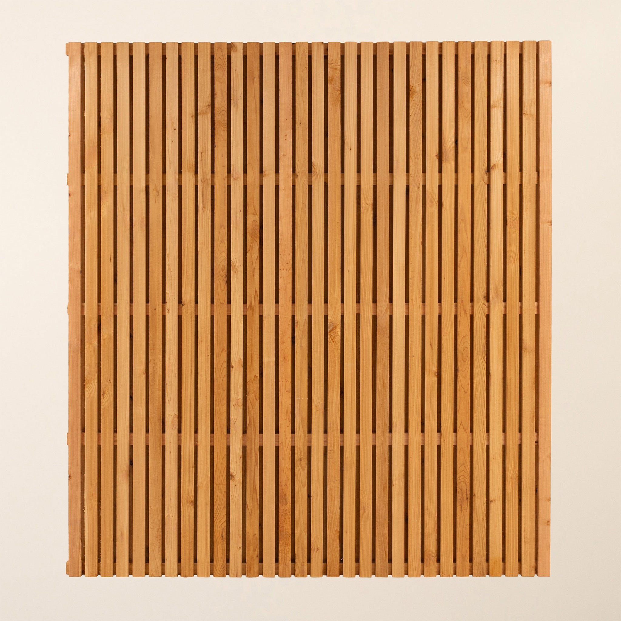 Double Sided Planed Cedar / Larch Slatted Panel (Vertical)