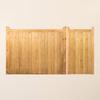 Highampton 3/4 Split Scandinavian Redwood T&G Entrance Gate (Pair)