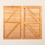 Cedar Single Slatted Gate