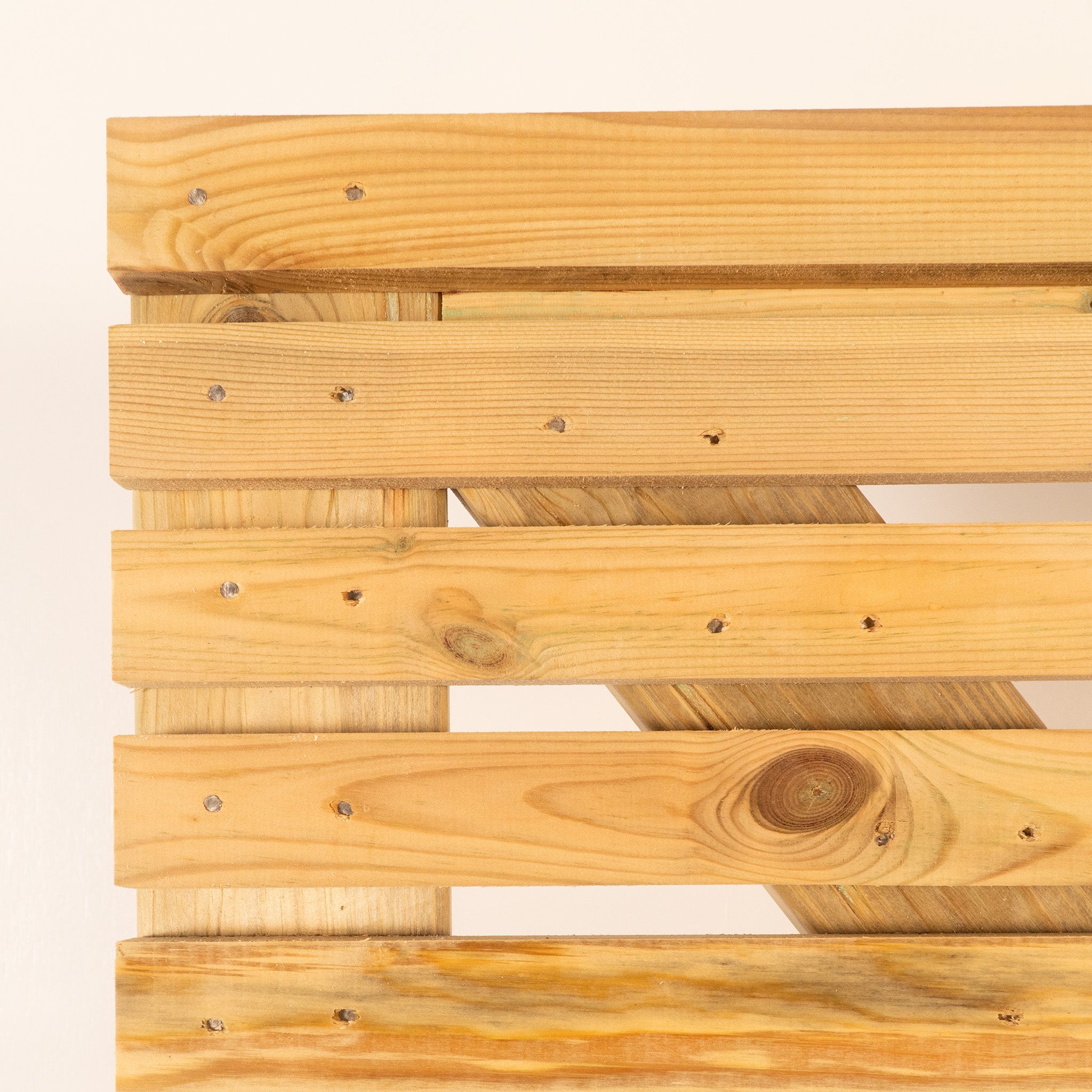 Scandinavian Redwood Slatted Sliding Driveway Gate