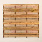 Scandinavian Redwood Rough Sawn Slatted Panel