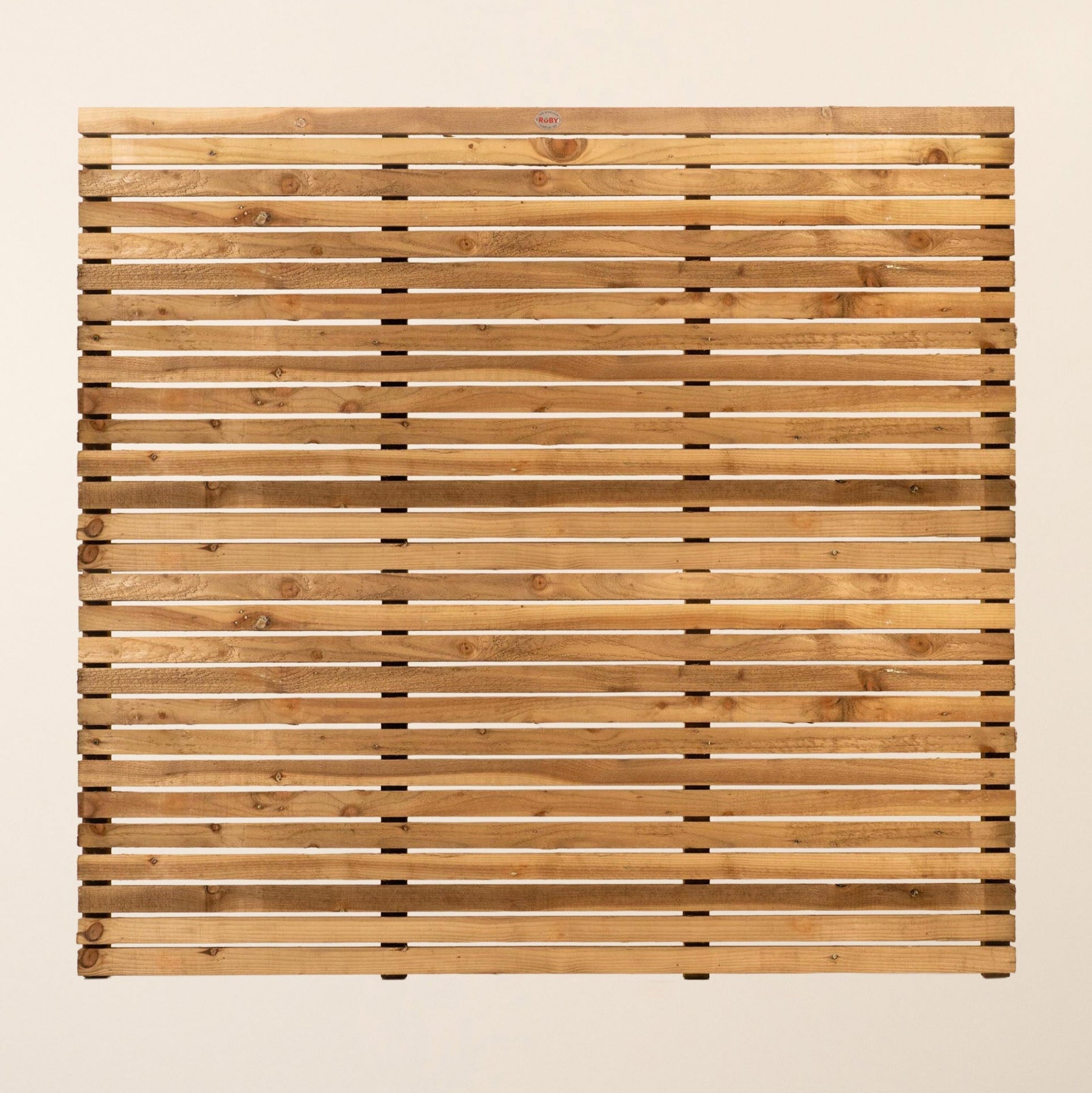 Scandinavian Redwood Rough Sawn Slatted Panel