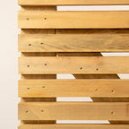 Scandinavian Redwood 3/4 & 1/4 Split Slatted Gate