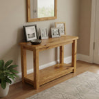 Dartmouth Scandinavian Pine Hallway Console Table