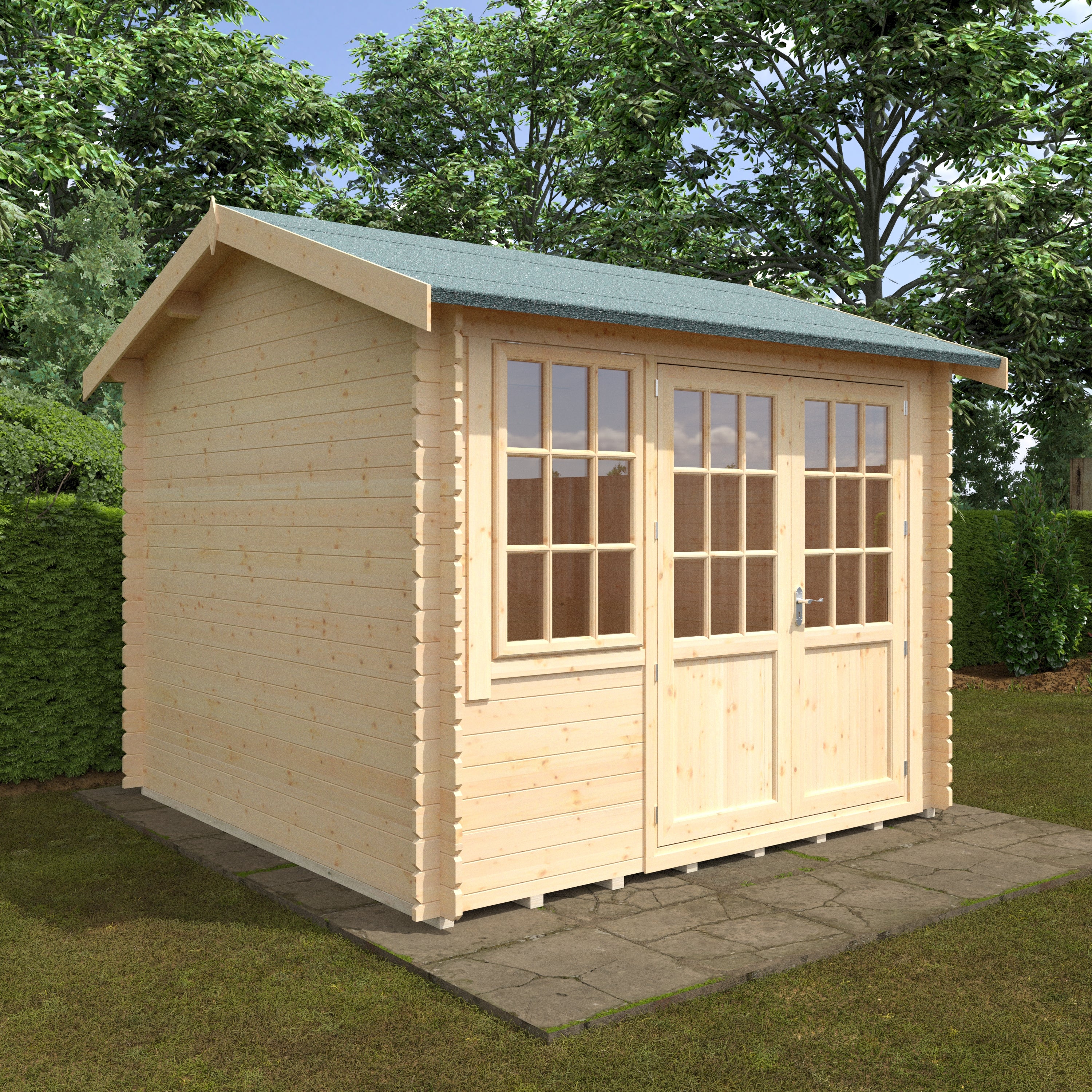 Henley 28mm Log Cabin