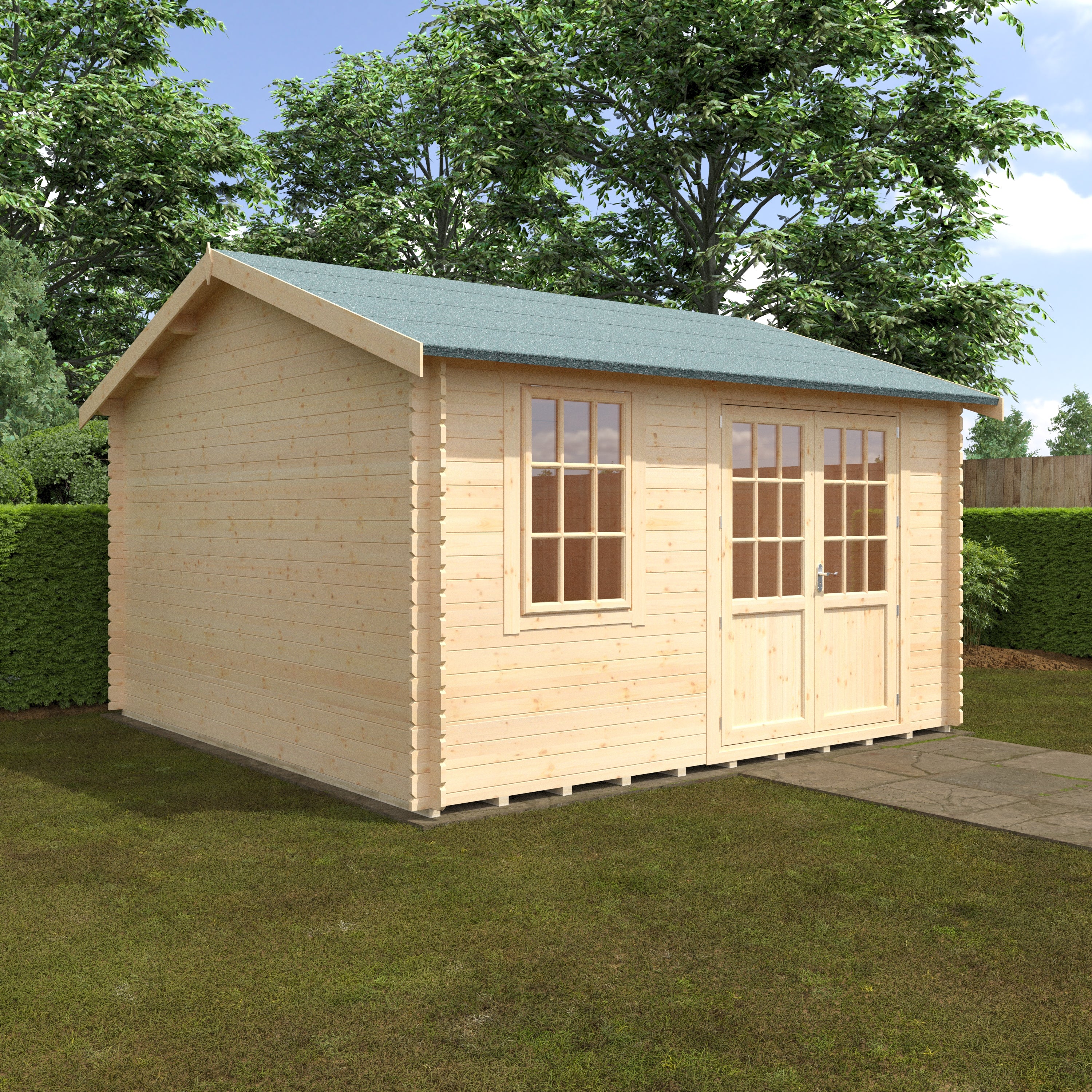 Henley 28mm Log Cabin