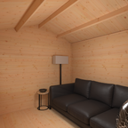 Henley 44mm Log Cabin