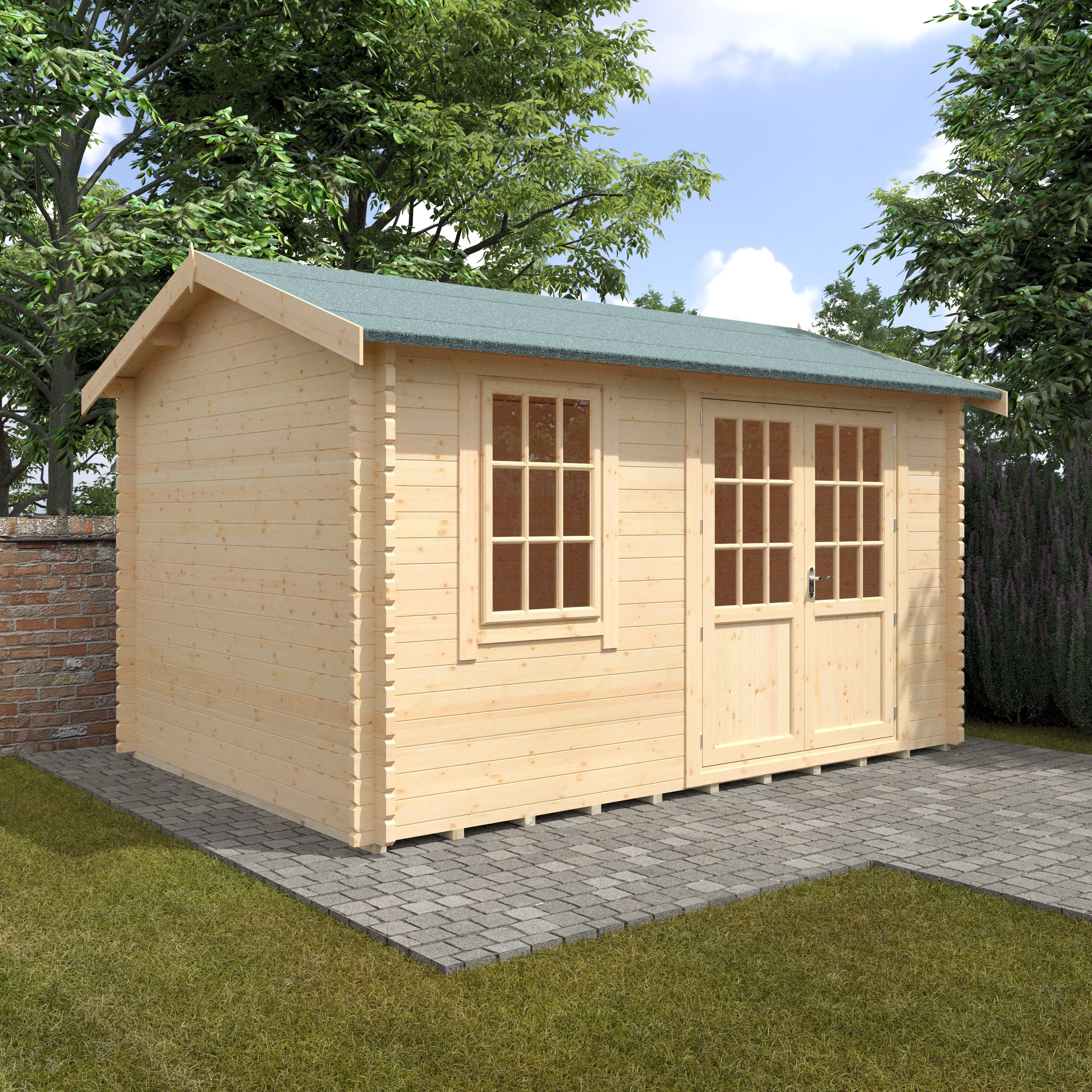 Henley 44mm Log Cabin