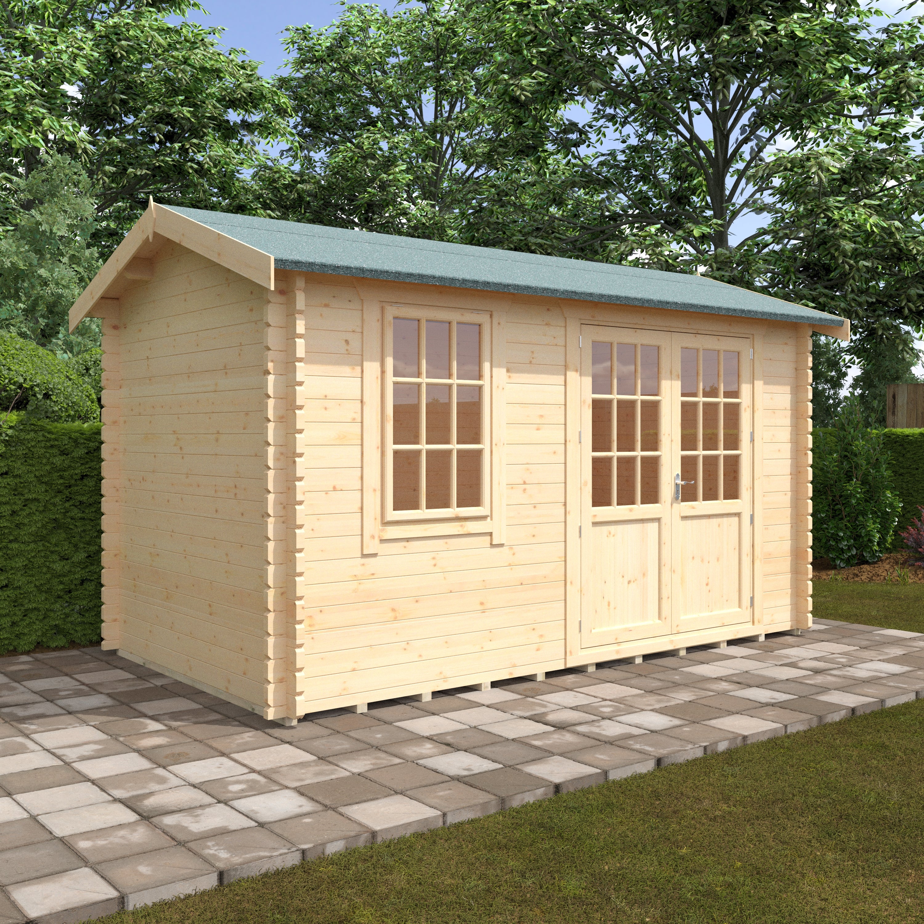 Henley 44mm Log Cabin