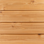 Planed British Cedar Shadow Gap 145mm x 19mm Cladding