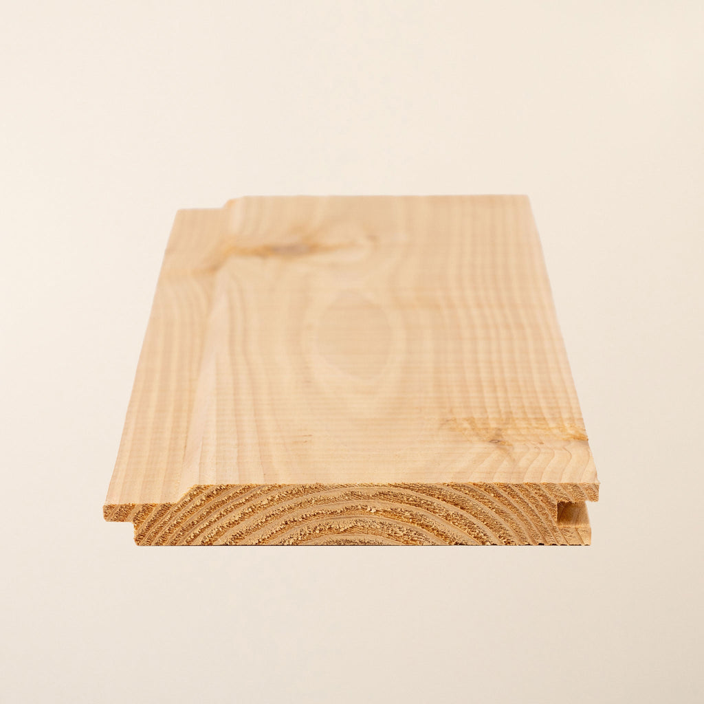 Planed British Cedar Shadow Gap 145mm x 19mm Cladding