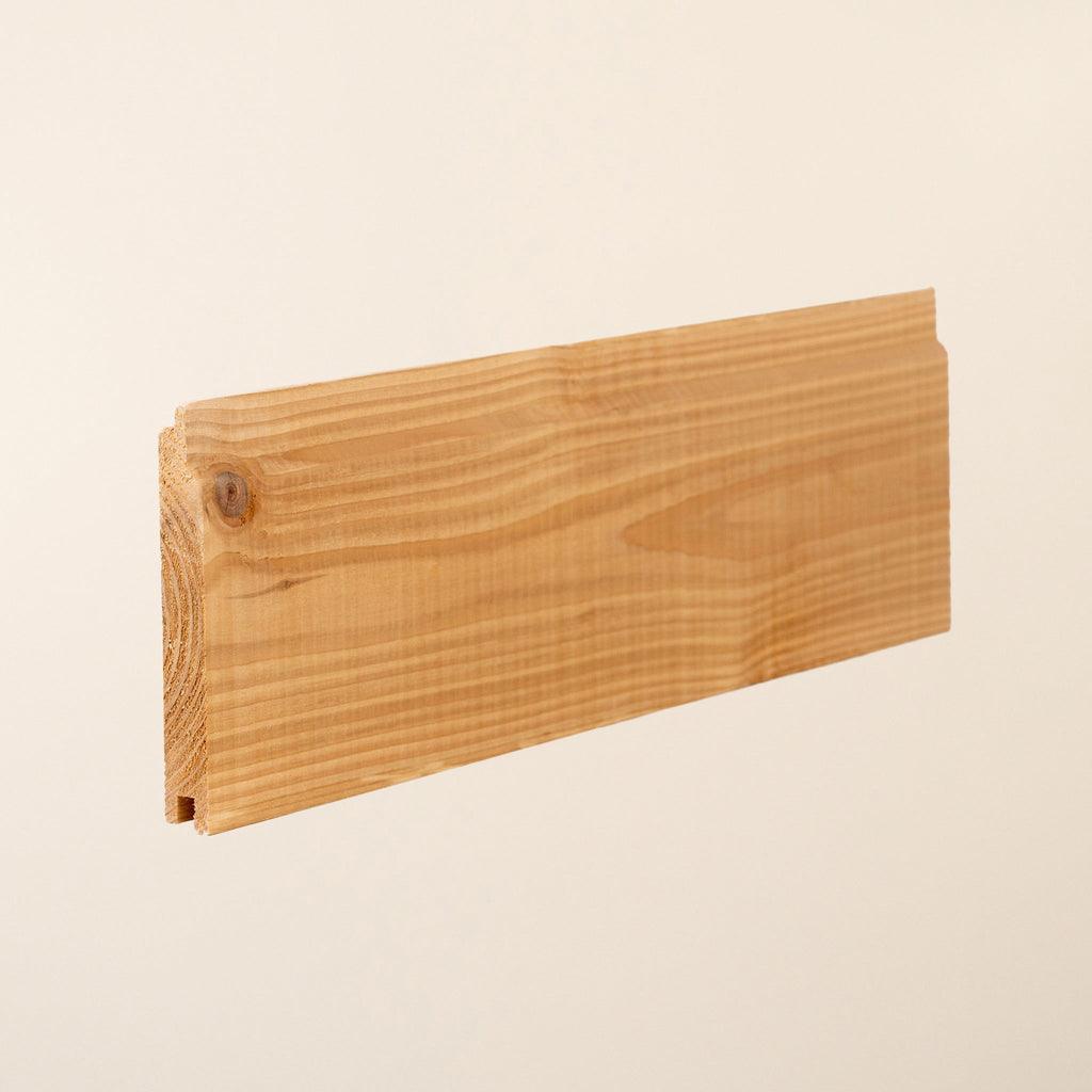 Planed British Cedar Shadow Gap 145mm x 19mm Cladding