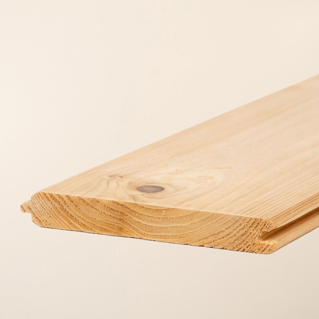 British Cedar Tongue & Groove 145mm x 18mm Cladding
