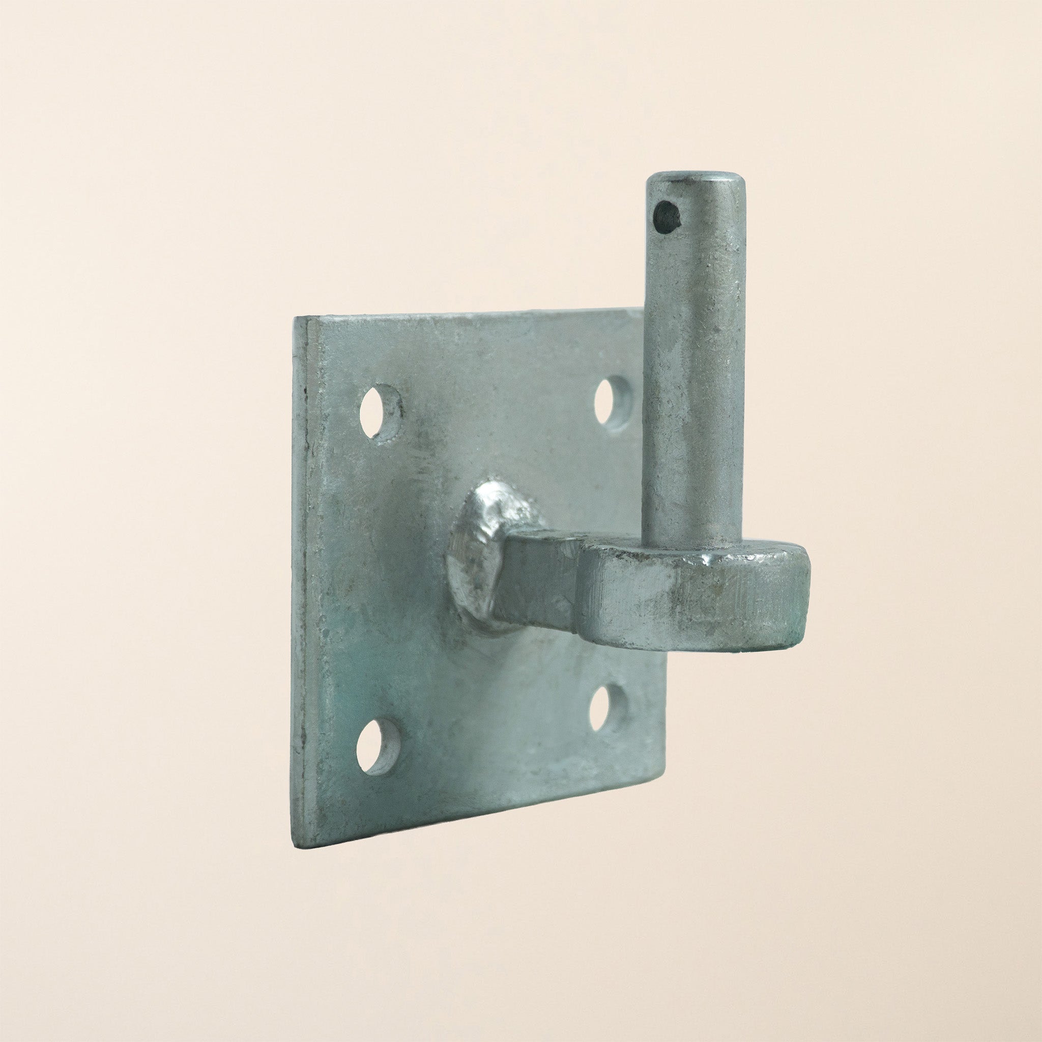Hook on Square Plate 4" for Gate Hinges