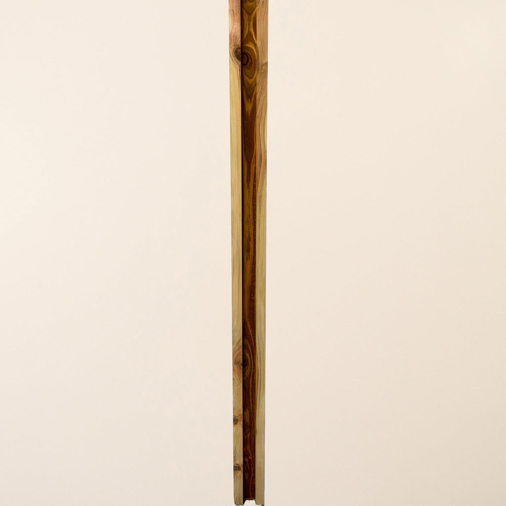 British Cedar Rebated Slot in Fence Posts