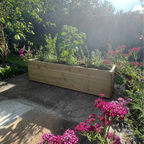 Scandinavian Redwood Deluxe Decking Planter